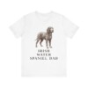 Irish Water Spaniel Dad Shirt, Vintage Dog Sketch Tee, Dog Dad Gift