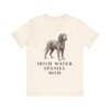 Irish Water Spaniel Mom Shirt, Vintage Dog Sketch Tee, Dog Mom Gift