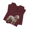 Irish Water Spaniel Mom Shirt, Vintage Dog Sketch Tee, Dog Mom Gift
