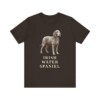 Irish Water Spaniel Lover Shirt, Vintage Dog Sketch Tee, Dog Lover Gift