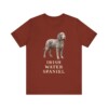 Irish Water Spaniel Lover Shirt, Vintage Dog Sketch Tee, Dog Lover Gift