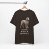 Irish Water Spaniel Lover Shirt, Vintage Dog Sketch Tee, Dog Lover Gift