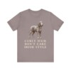Irish Water Spaniel Humor Shirt, Vintage Dog Sketch Tee, Dog Humor Gift