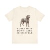 Irish Water Spaniel Humor Shirt, Vintage Dog Sketch Tee, Dog Humor Gift