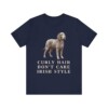 Irish Water Spaniel Humor Shirt, Vintage Dog Sketch Tee, Dog Humor Gift