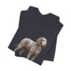 Irish Water Spaniel Humor Shirt, Vintage Dog Sketch Tee, Dog Humor Gift