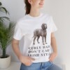 Irish Water Spaniel Humor Shirt, Vintage Dog Sketch Tee, Dog Humor Gift