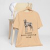 Irish Wolfhound Dad Shirt, Vintage Dog Sketch Tee, Dog Dad Gift Irish Wolfhound Dad Shirt, Vintage Dog Sketch Tee, Dog Dad Gift