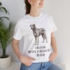 Irish Wolfhound Dad Shirt, Vintage Dog Sketch Tee, Dog Dad Gift Irish Wolfhound Dad Shirt, Vintage Dog Sketch Tee, Dog Dad Gift