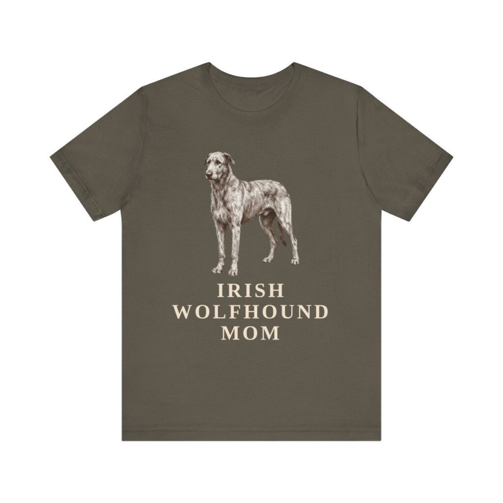 Irish Wolfhound Mom Shirt, Vintage Dog Sketch Tee, Dog Mom Gift Irish Wolfhound Mom Shirt, Vintage Dog Sketch Tee, Dog Mom Gift