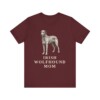 Irish Wolfhound Mom Shirt, Vintage Dog Sketch Tee, Dog Mom Gift Irish Wolfhound Mom Shirt, Vintage Dog Sketch Tee, Dog Mom Gift