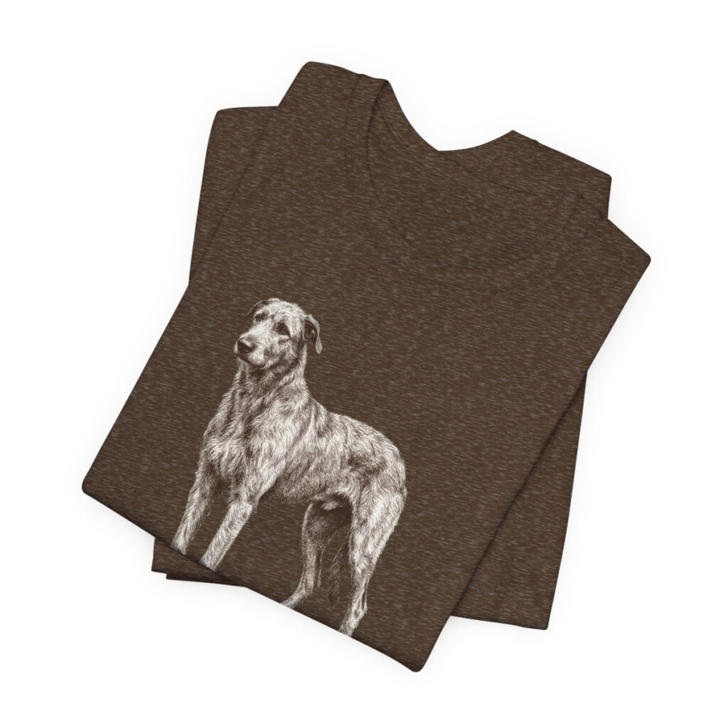 Irish Wolfhound Mom Shirt, Vintage Dog Sketch Tee, Dog Mom Gift Irish Wolfhound Mom Shirt, Vintage Dog Sketch Tee, Dog Mom Gift
