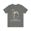 Irish Wolfhound Lover Shirt, Vintage Dog Sketch Tee, Dog Lover Gift