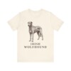 Irish Wolfhound Lover Shirt, Vintage Dog Sketch Tee, Dog Lover Gift