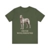 Irish Wolfhound Lover Shirt, Vintage Dog Sketch Tee, Dog Lover Gift