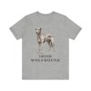 Irish Wolfhound Lover Shirt, Vintage Dog Sketch Tee, Dog Lover Gift