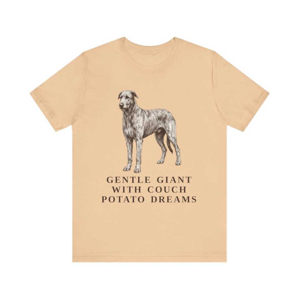 Irish Wolfhound Humor Shirt, Vintage Dog Sketch Tee, Dog Humor Gift Irish Wolfhound Humor Shirt, Vintage Dog Sketch Tee, Dog Humor Gift