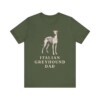 Italian Greyhound Dad Shirt, Vintage Dog Sketch Tee, Dog Dad Gift Italian Greyhound Dad Shirt, Vintage Dog Sketch Tee, Dog Dad Gift