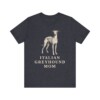 Italian Greyhound Mom Shirt, Vintage Dog Sketch Tee, Dog Mom Gift