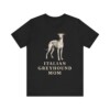 Italian Greyhound Mom Shirt, Vintage Dog Sketch Tee, Dog Mom Gift