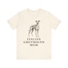 Italian Greyhound Mom Shirt, Vintage Dog Sketch Tee, Dog Mom Gift