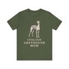Italian Greyhound Mom Shirt, Vintage Dog Sketch Tee, Dog Mom Gift