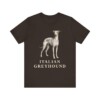 Italian Greyhound Lover Shirt, Vintage Dog Sketch Tee, Dog Lover Gift