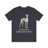 Italian Greyhound Lover Shirt, Vintage Dog Sketch Tee, Dog Lover Gift