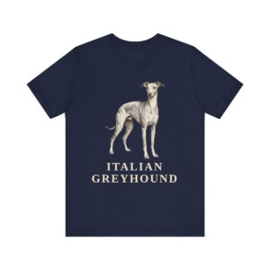 Italian Greyhound Lover Shirt, Vintage Dog Sketch Tee, Dog Lover Gift