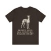 Italian Greyhound Humor Shirt, Vintage Dog Sketch Tee, Dog Humor Gift