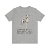 Italian Greyhound Humor Shirt, Vintage Dog Sketch Tee, Dog Humor Gift