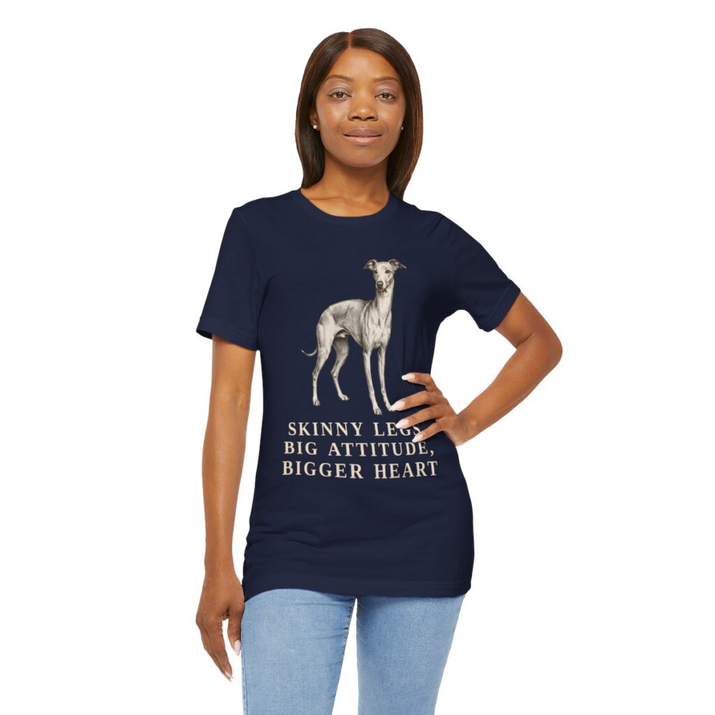 Italian Greyhound Humor Shirt, Vintage Dog Sketch Tee, Dog Humor Gift