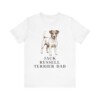 Jack Russell Terrier Dad Shirt, Vintage Dog Sketch Tee, Dog Dad Gift Jack Russell Terrier Dad Shirt, Vintage Dog Sketch Tee, Dog Dad Gift