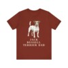 Jack Russell Terrier Dad Shirt, Vintage Dog Sketch Tee, Dog Dad Gift Jack Russell Terrier Dad Shirt, Vintage Dog Sketch Tee, Dog Dad Gift