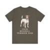 Jack Russell Terrier Dad Shirt, Vintage Dog Sketch Tee, Dog Dad Gift Jack Russell Terrier Dad Shirt, Vintage Dog Sketch Tee, Dog Dad Gift
