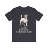 Jack Russell Terrier Dad Shirt, Vintage Dog Sketch Tee, Dog Dad Gift Jack Russell Terrier Dad Shirt, Vintage Dog Sketch Tee, Dog Dad Gift