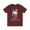 Jack Russell Terrier Mom Shirt, Vintage Dog Sketch Tee, Dog Mom Gift