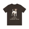 Jack Russell Terrier Mom Shirt, Vintage Dog Sketch Tee, Dog Mom Gift