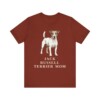 Jack Russell Terrier Mom Shirt, Vintage Dog Sketch Tee, Dog Mom Gift