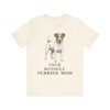 Jack Russell Terrier Mom Shirt, Vintage Dog Sketch Tee, Dog Mom Gift