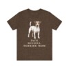 Jack Russell Terrier Mom Shirt, Vintage Dog Sketch Tee, Dog Mom Gift