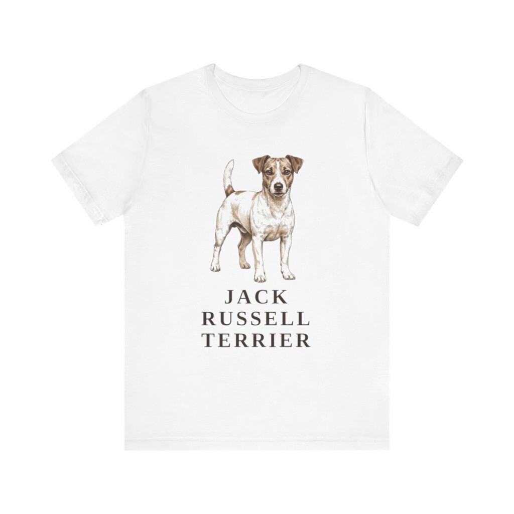Jack Russell Terrier Shirt, Vintage Dog Sketch Tee, Dog Lover Gift Jack Russell Terrier Shirt, Vintage Dog Sketch Tee, Dog Lover Gift