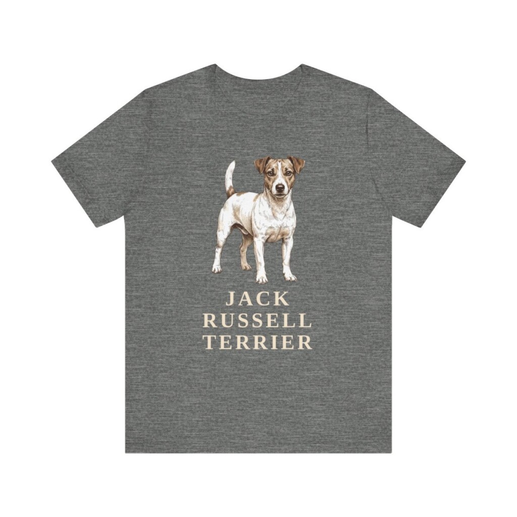 Jack Russell Terrier Shirt, Vintage Dog Sketch Tee, Dog Lover Gift Jack Russell Terrier Shirt, Vintage Dog Sketch Tee, Dog Lover Gift