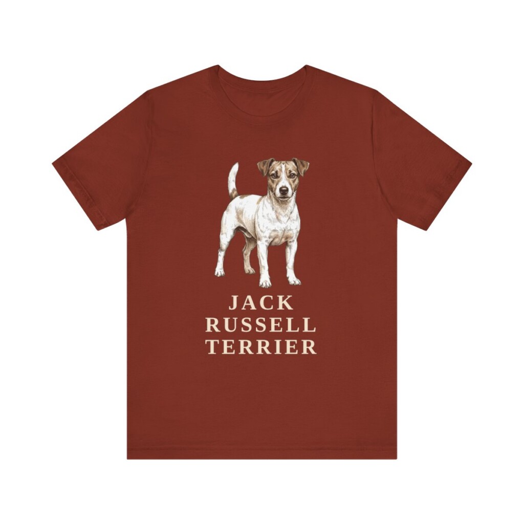 Jack Russell Terrier Shirt, Vintage Dog Sketch Tee, Dog Lover Gift Jack Russell Terrier Shirt, Vintage Dog Sketch Tee, Dog Lover Gift