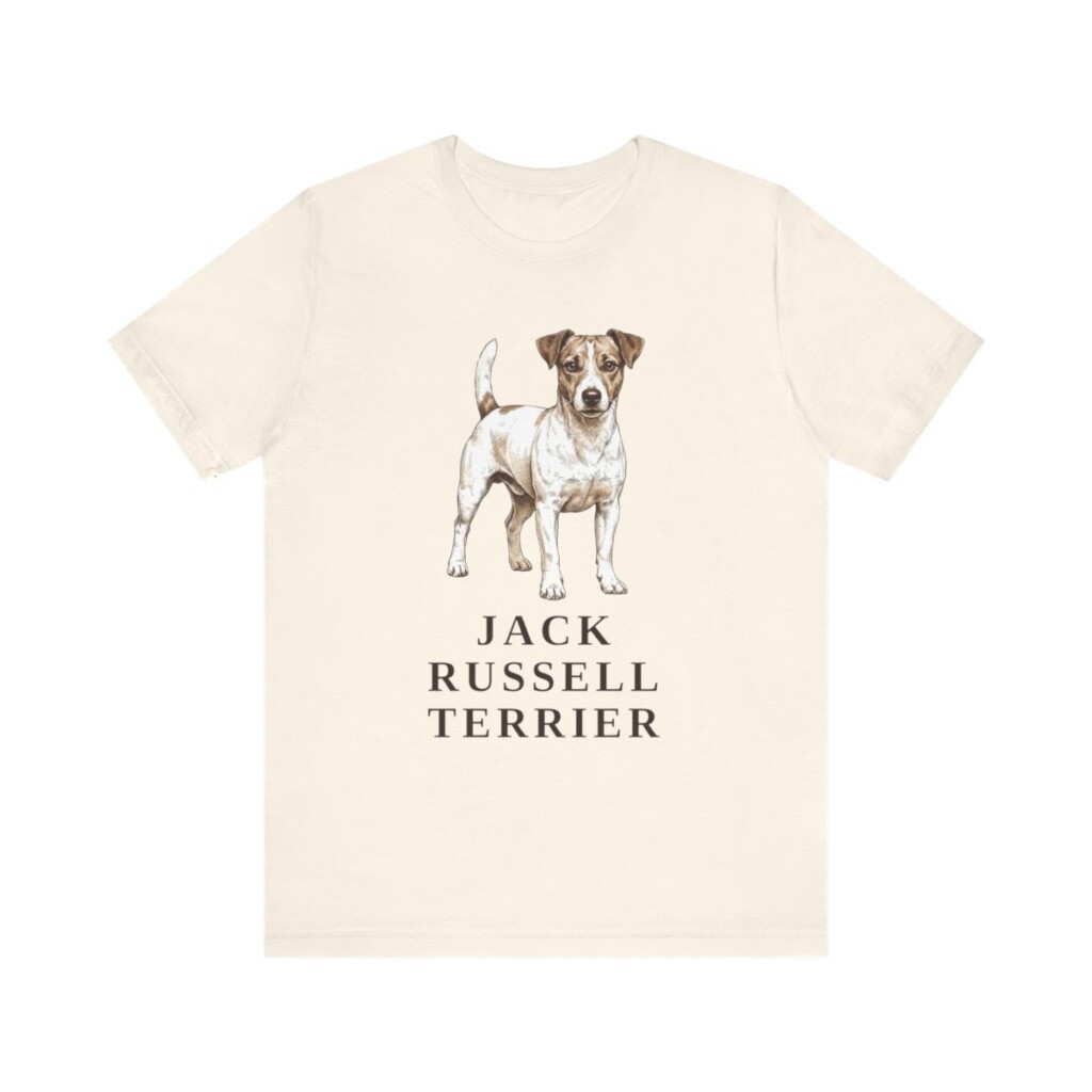 Jack Russell Terrier Shirt, Vintage Dog Sketch Tee, Dog Lover Gift Jack Russell Terrier Shirt, Vintage Dog Sketch Tee, Dog Lover Gift