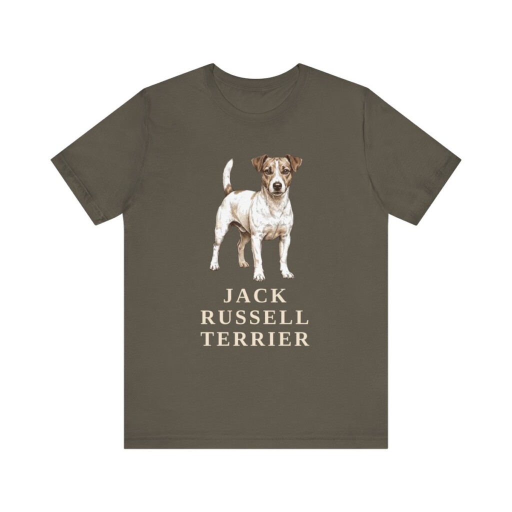 Jack Russell Terrier Shirt, Vintage Dog Sketch Tee, Dog Lover Gift Jack Russell Terrier Shirt, Vintage Dog Sketch Tee, Dog Lover Gift