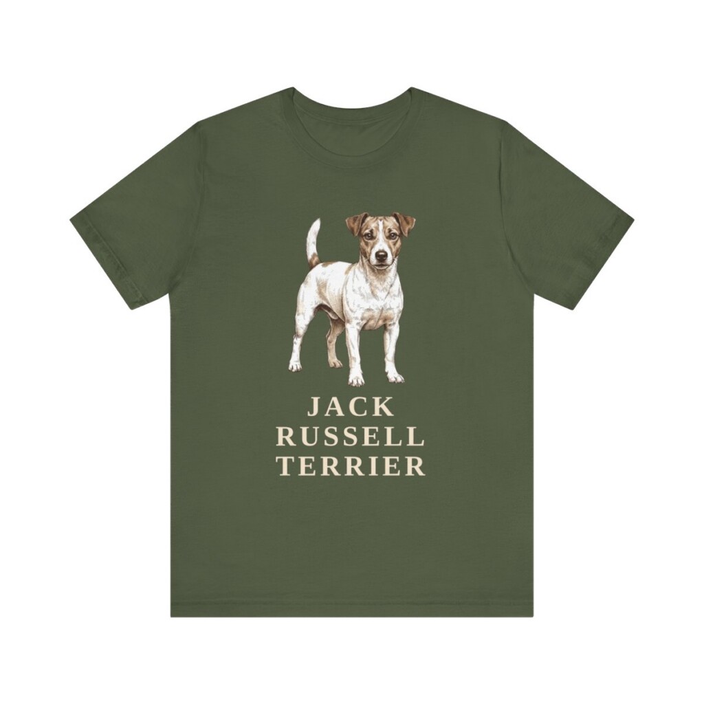Jack Russell Terrier Shirt, Vintage Dog Sketch Tee, Dog Lover Gift Jack Russell Terrier Shirt, Vintage Dog Sketch Tee, Dog Lover Gift