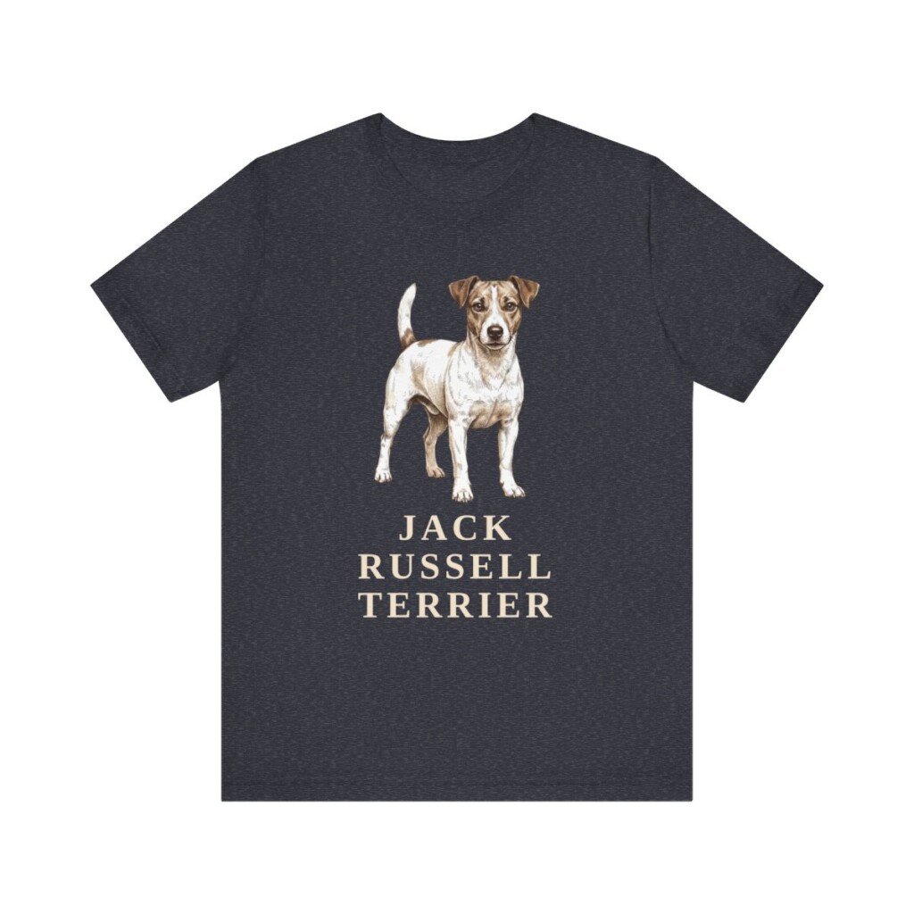 Jack Russell Terrier Shirt, Vintage Dog Sketch Tee, Dog Lover Gift Jack Russell Terrier Shirt, Vintage Dog Sketch Tee, Dog Lover Gift