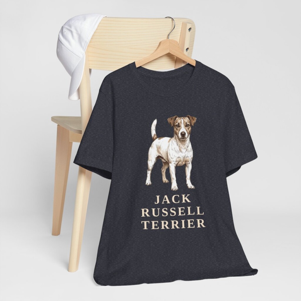 Jack Russell Terrier Shirt, Vintage Dog Sketch Tee, Dog Lover Gift Jack Russell Terrier Shirt, Vintage Dog Sketch Tee, Dog Lover Gift
