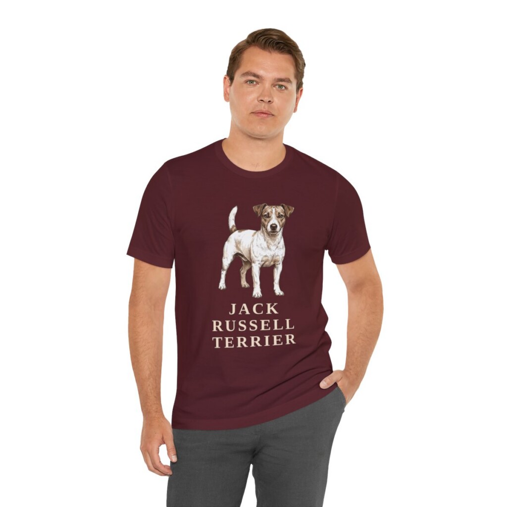Jack Russell Terrier Shirt, Vintage Dog Sketch Tee, Dog Lover Gift Jack Russell Terrier Shirt, Vintage Dog Sketch Tee, Dog Lover Gift